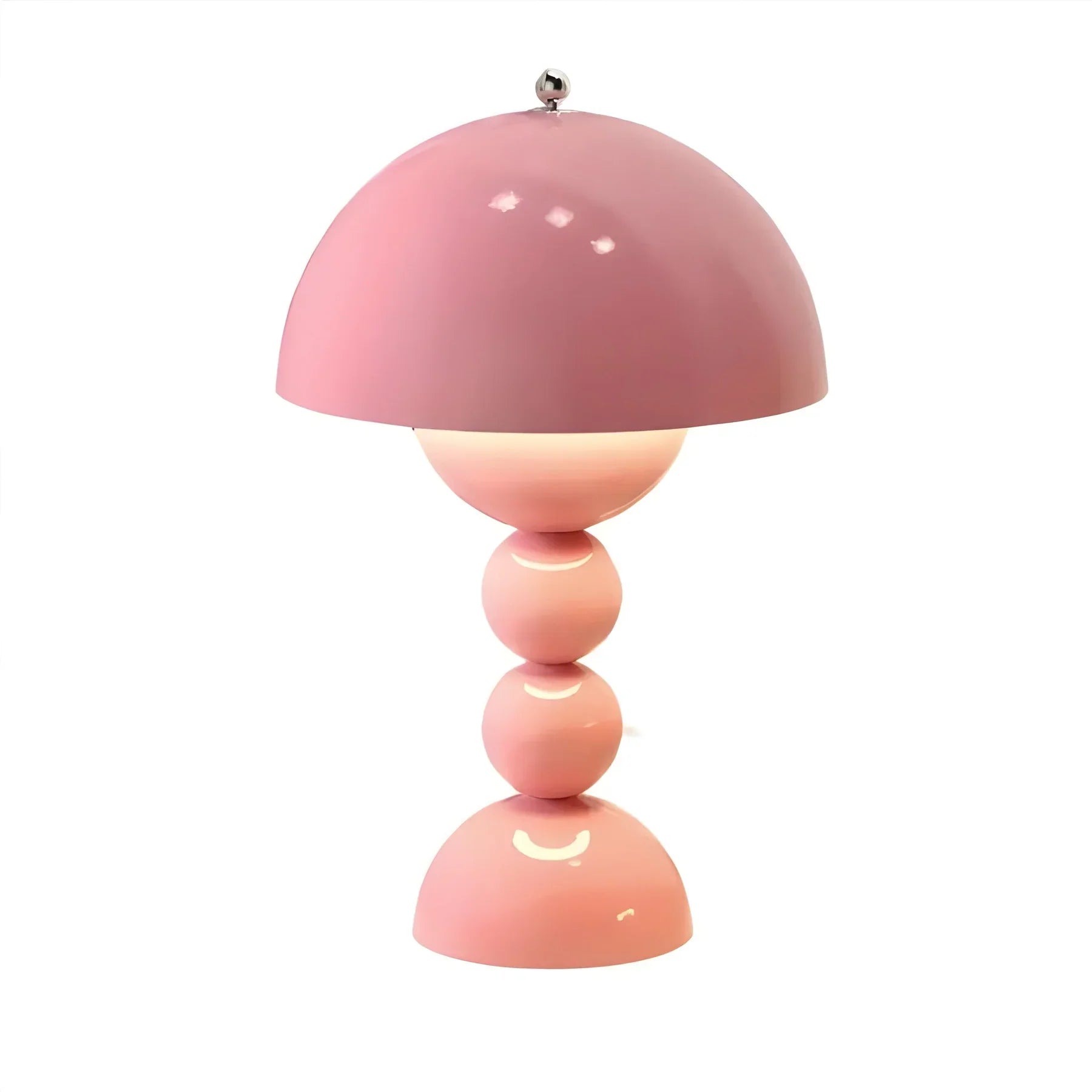 Modern Table Lamp in Scandinavian Design with Gold Accents-Homelova