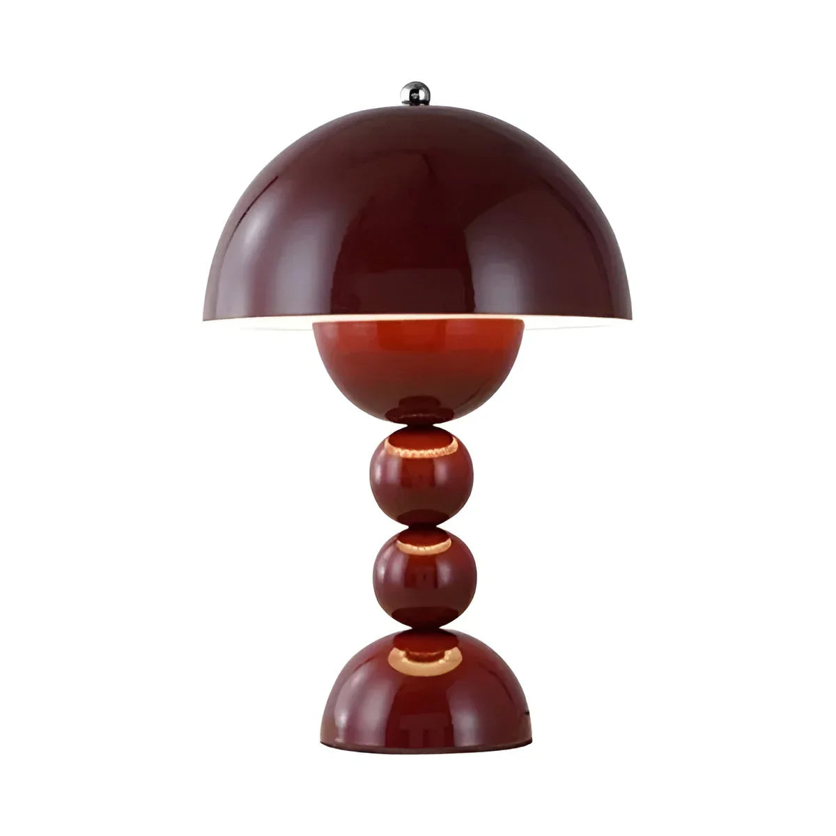 Modern Table Lamp in Scandinavian Design with Gold Accents-Homelova