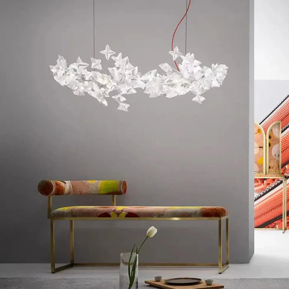Transparent Stars For Living Room Pendant Light-Homelova