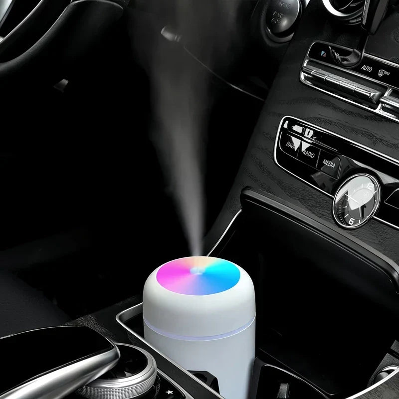 Compact Humidifier With Aromatherapy USB Powered For Car And Bedroom-Homelova