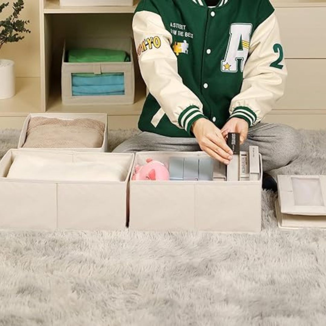 Foldable Wardrobe Organizer Box-Homelova