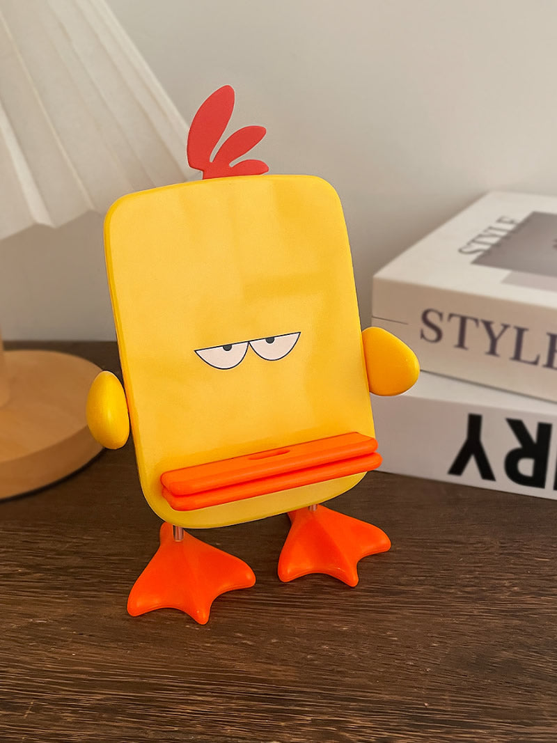Playful Cartoon Duck Phone Stand,Glasses Holder-Homelova
