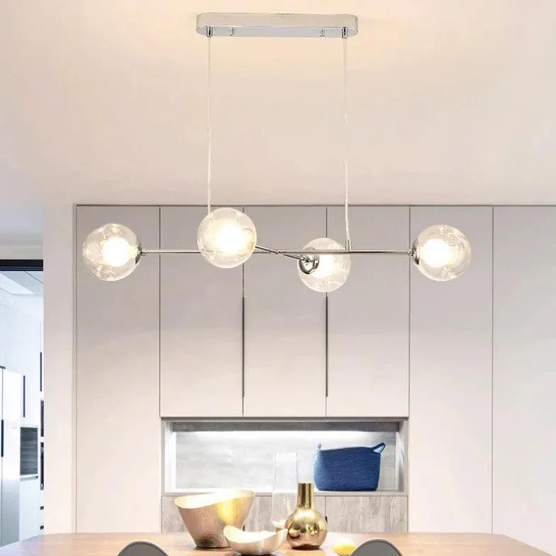 Polished Spherical Glass for Dining Room Chandelier-Homelova