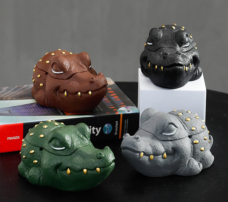 Snoozing Unzipped Decorative Ashtray,Marvel At The Design-Homelova