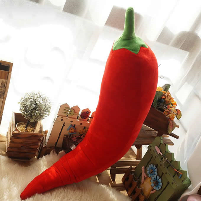 Red Chili Plush Pillow,Personalized Gift Toys,Shooting Props-Homelova