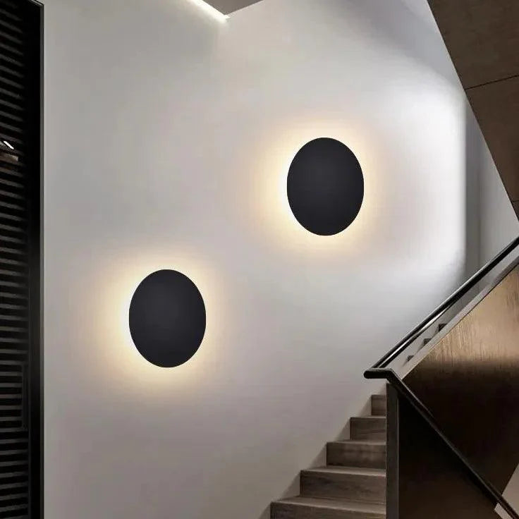 round wall light led indoor-Homelova