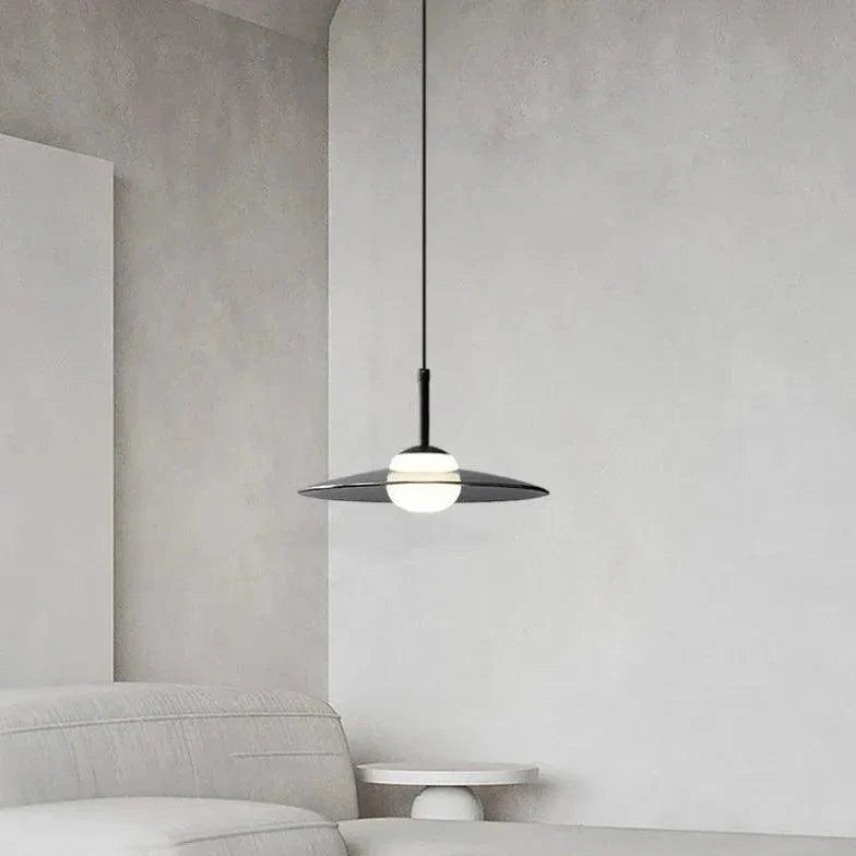 Spherical Dish Bedroom Modern Pendant Light-Homelova