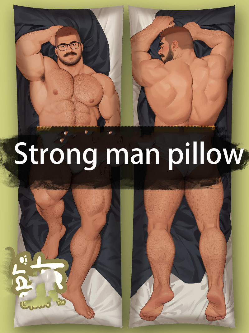 Unique Muscle Man Body Pillow - Perfect Gift for Her-Homelova