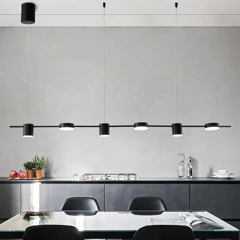 Multi-Head Linear  for Dining Room Modern Pendant Light-Homelova