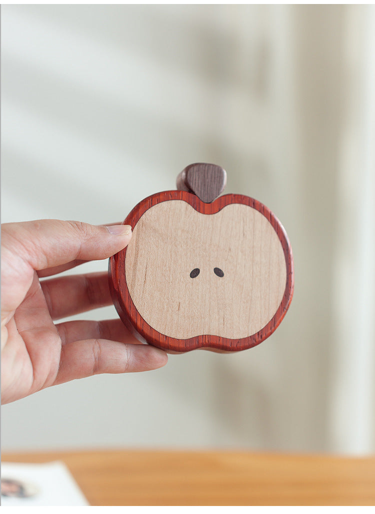 Wooden apple coasters, potholders, kitchen decor ideas-Homelova